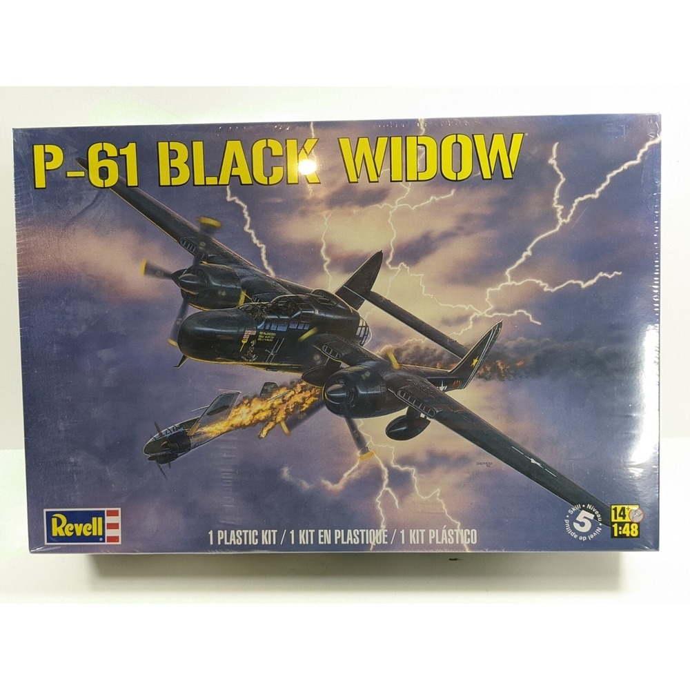 Revell P-61 Black Widow 1/48 Scale Plastic Model Kit Factory sealed NEW
